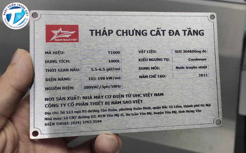 In UV trên chất liệu inox